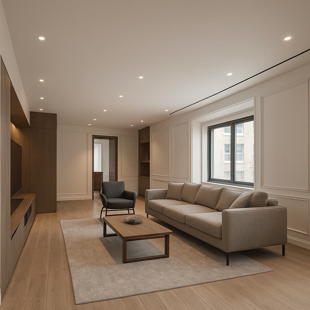 بازسازی آپارتمان توسط مهندسین نوین پارسی