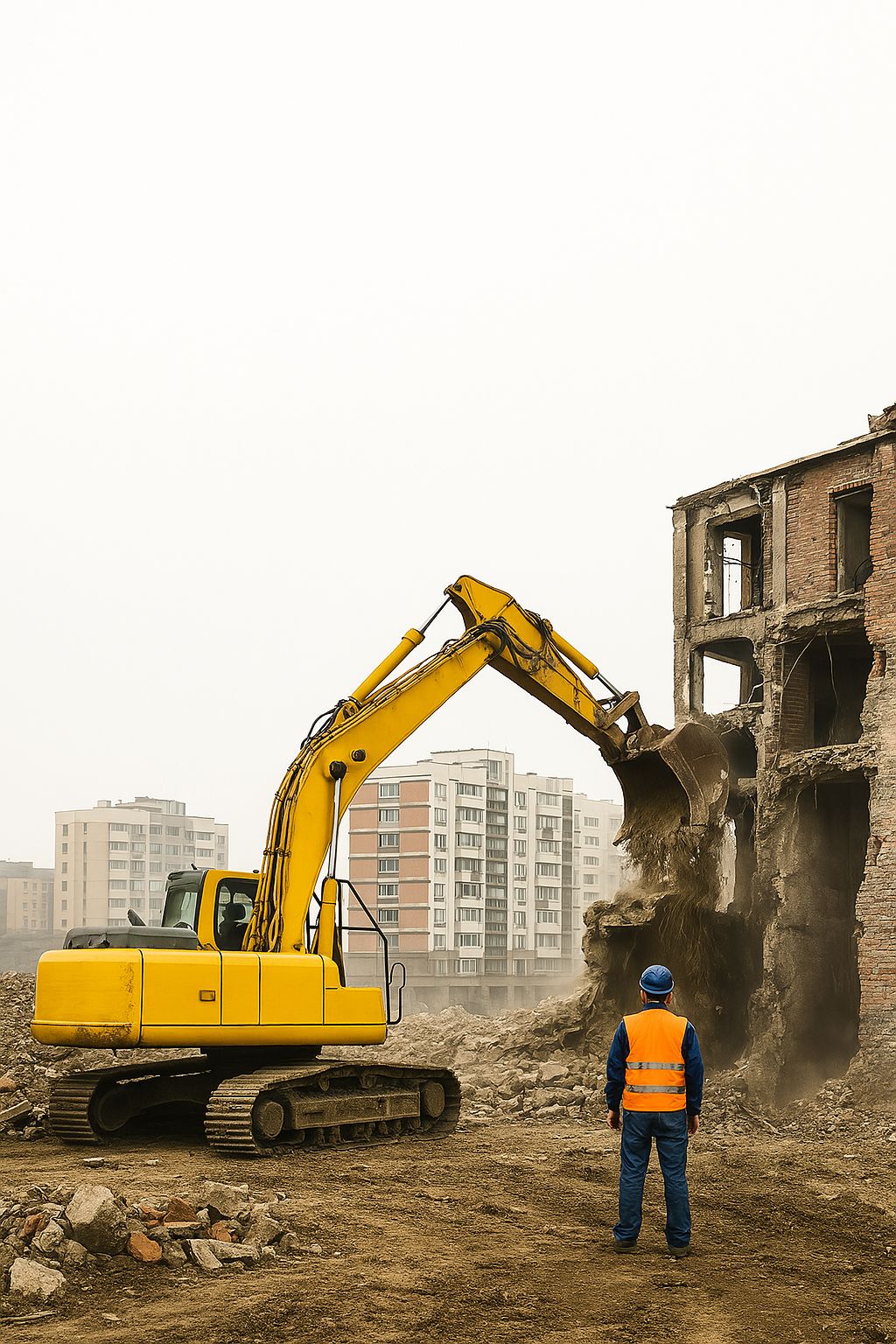 تخریب و گودبرداری توسط مهندسین نوین پارسی